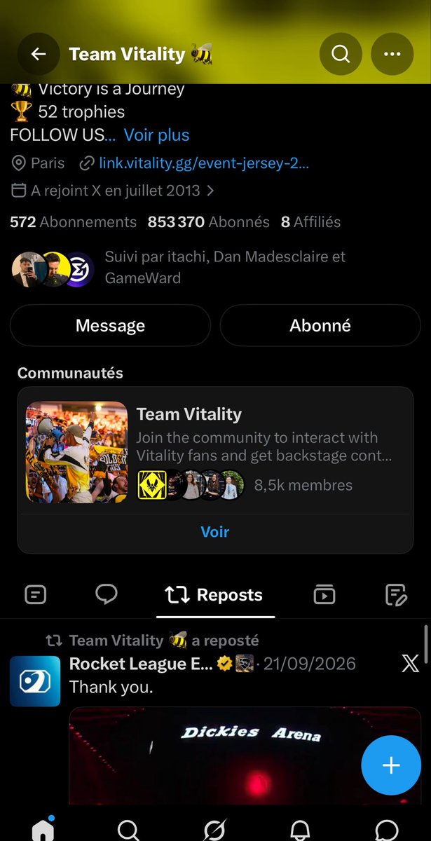 Neolecocu's tweet photo. @FamOuS_Dr @RozhokOff Vitality viens de rt a l’instant, la structure remercie zen https://t.co/4CQyxqOndz