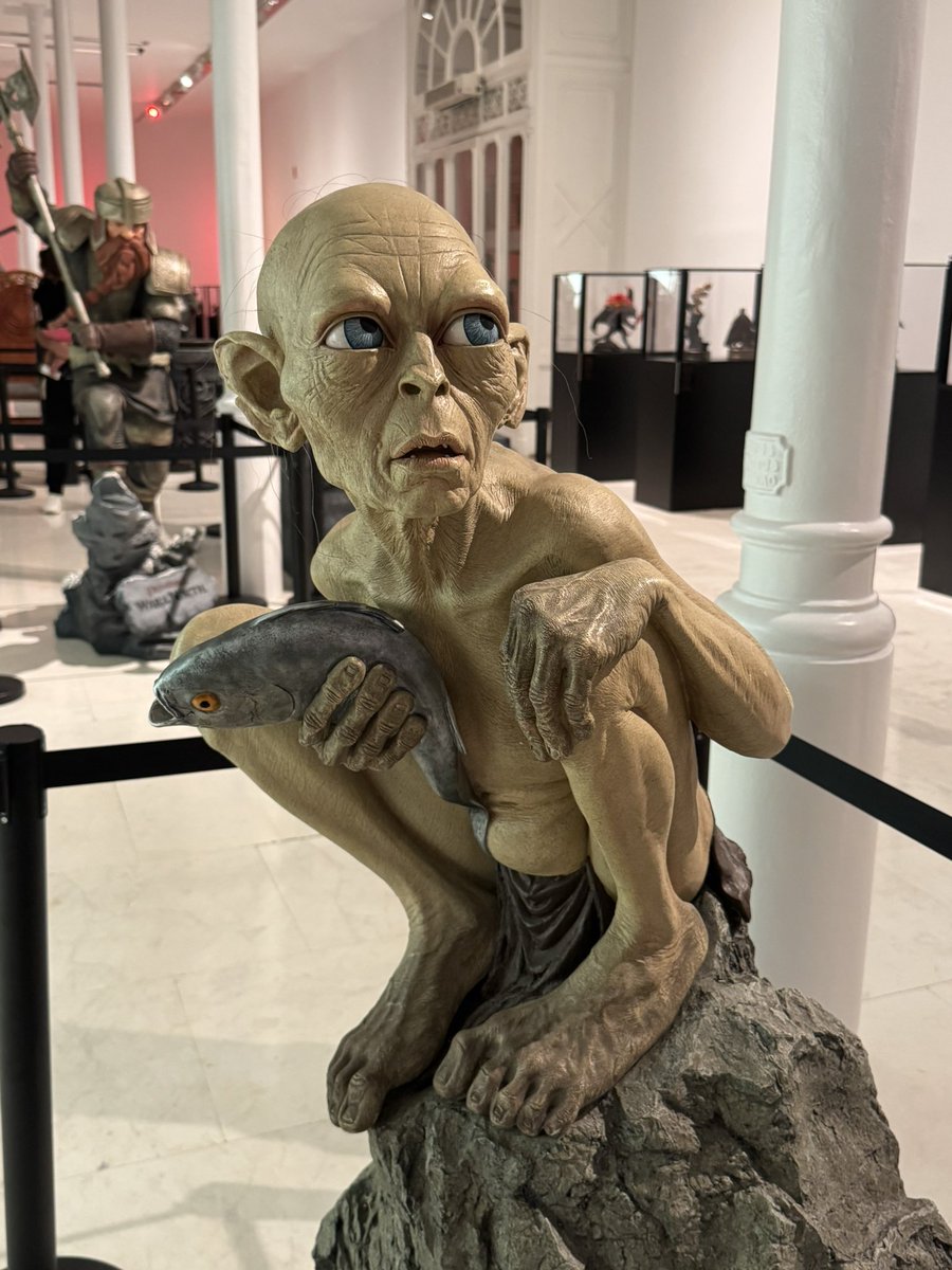 soydjdas's tweet photo. La expo chulísima 😍 #LOTR https://t.co/JqB27WSQH6