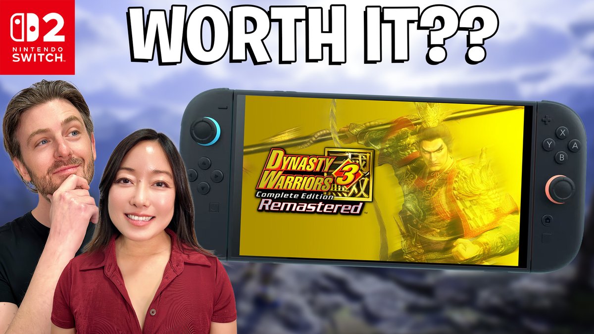 KitandKrysta's tweet photo. Dynasty Warriors 3 Remastered is an excellent update to one of the best Musou games - but how is it on Switch 2? We've been playing it, so let's talk about our impressions while we show off new footage!

https://t.co/6bzUaSN9ay https://t.co/XrJmzlQvJO