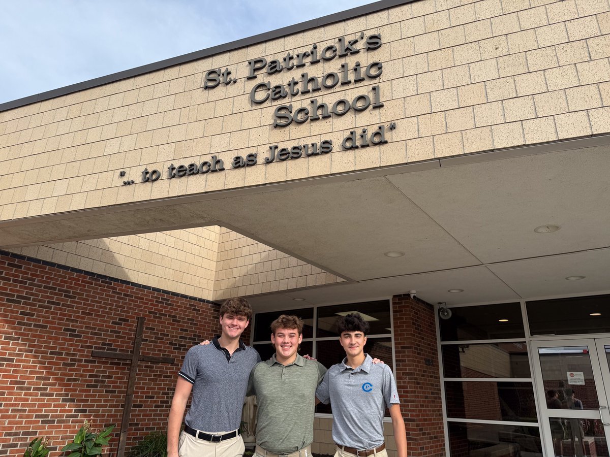 gocreightonprep's tweet photo. We're having fun taking Prep on the road! Thanks to the schools who we've visited so far - these are just a few. 7th &amp; 8th graders, you're asking great questions! Come see us next!

https://t.co/BiCEGY0mRI

@StPatsAngels 
Jesuit Academy
@CuesOmaha 
Dual Lang. Academy https://t.co/g9Xx7EyqDe