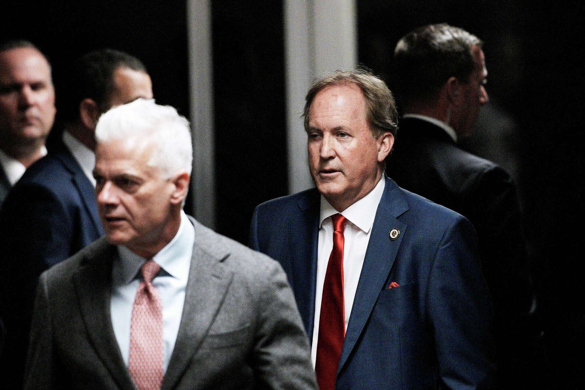 DemocraticWins's tweet photo. BREAKING: A shocking new investigation from the San Antonio Current just uncovered three more cases where Ken Paxton gave plea deals allowing sex offenders to avoid jail. This guy is legitimately evil. https://t.co/WBaDUD9eN9