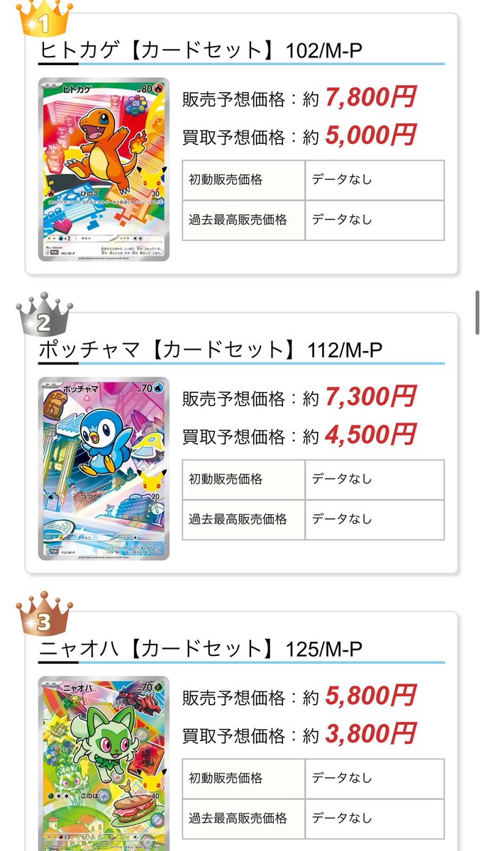 tiktok_tiktok1's tweet photo. そんなわけないw

9種セットの予想価格、0が1個多い気がする。 https://t.co/o9nz4m52SK