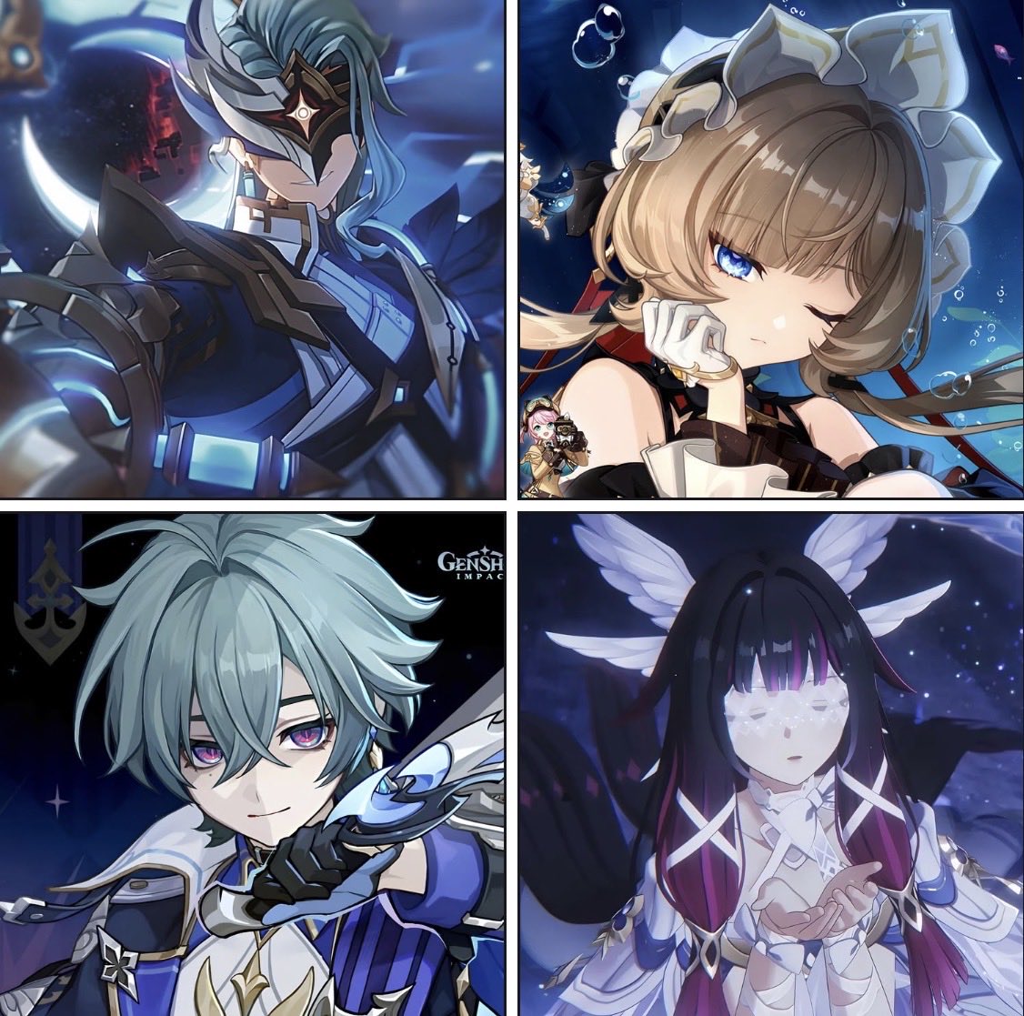nodcrying's tweet photo. POV genshin characters that nobody hates: https://t.co/Gwu5lLTPSq