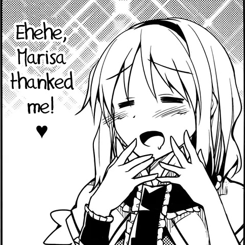 marialidaily's tweet photo. day 702: alice gushing over marisa ❤️ this is from dark spark of love by mio sazanami https://t.co/eleVIRpWX9
