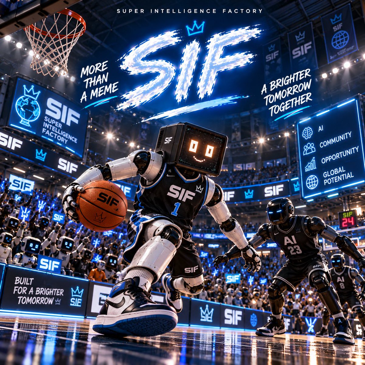 SIFACTORYAI's tweet photo. One step at a time. One play at a time. 
SIF is just getting started. 💚 #solana #SI #SIF #AI https://t.co/7S6HEUCwNB