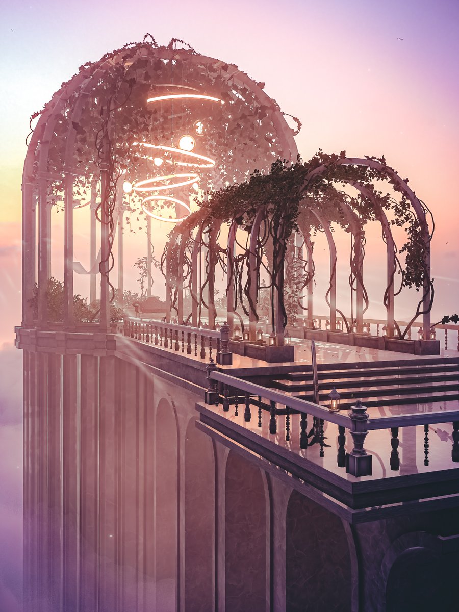 Neomance's tweet photo. The Cloud View Tower
雲の展望台

World : 视界の庭 Yard
Author : 时隐Andsen

#VRChat_world紹介 #Neo写真 https://t.co/MJ4K4dni3W