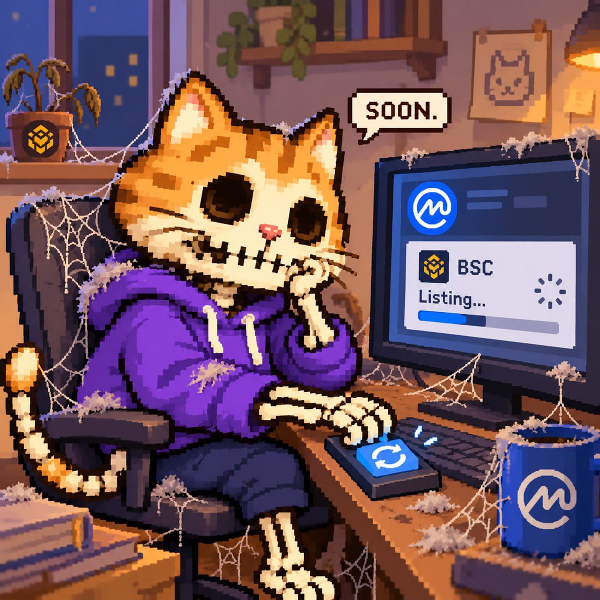 Coin_Market_Cat's tweet photo. $CMC CoinMarketCat is being built as a long-term play, not a quick pump.

2% buy/sell tax powers the flywheel:

🔥 25% goes directly to burning $CMC
💰 50% distributed to holders in BNB
🏦 25% goes toward continued development

Already:

🔥 34,765,199 $CMC burned, 3.47% of max supply
💰 2.63+ BNB distributed to holders

Every trade reduces supply, rewards holders and funds continued development.

And there’s a bigger reason we chose BNB rewards. Binance acquired CoinMarketCap in 2020, so building $CMC CoinMarketCat around the BNB ecosystem gives us a natural connection to keep pushing for attention from Binance and CZ.

Nothing guarantees a Binance listing or CZ interaction, but we’re building with that possibility in mind and putting ourselves in the best position we can.

Long term. Sustainable flywheel. Bigger targets.

0x1d7a8bac5458bf5274656ca704b02a9d4c2f7777

$CMC | CoinMarketCat 🐱