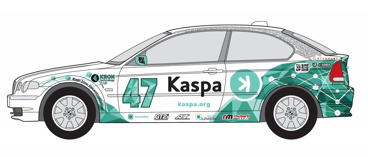 ExTriage's tweet photo. Ok ok… I’ll just lift the curtain a little so you can get a glimpse of the magnificent work @ChadBallantyne  from @rhubarbmedia  has done. 👀🔥

If you’d like to leave a message for the Kaspa Rally Team, you can do it here:
https://t.co/OC2xHYidPI

See you tomorrow, Kaspians! 💚🏁