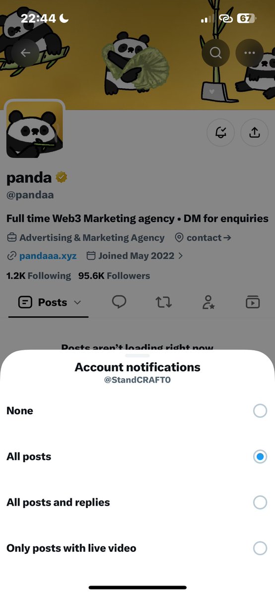 StandCRAFT0's tweet photo. @pandaa My lucky day

EDpoLCEk2RKcq9uNM7HfJTv3v3LGx7XHrroNau9wQ4Bj https://t.co/2DMKrWxcm7