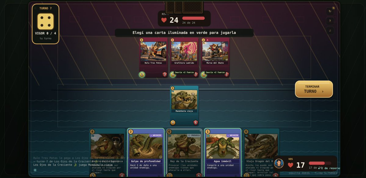 yunquegames's tweet photo. Elegís un pueblo (conejos que se multiplican, carpinchos que improvisan, zorros que atacan, tatús que aguantan), juntás Vigor y peleás por una mesa de seis lugares.

Contra la máquina, contra otra persona o en torneo. https://t.co/bfYgz8QbQm