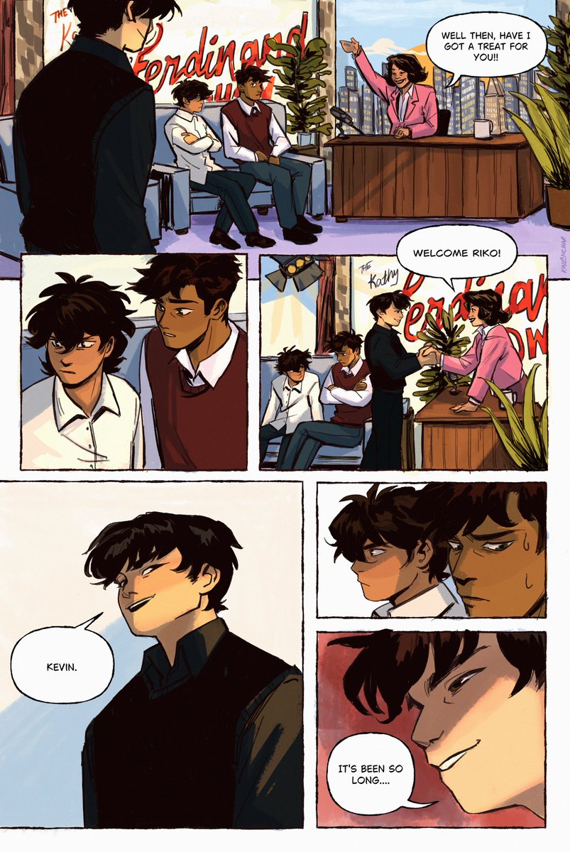 kailanchar's tweet photo. The unexpected family reunion, this scene is peak drama 🫠

#aftg #aftgfanart https://t.co/LZI5mV256X