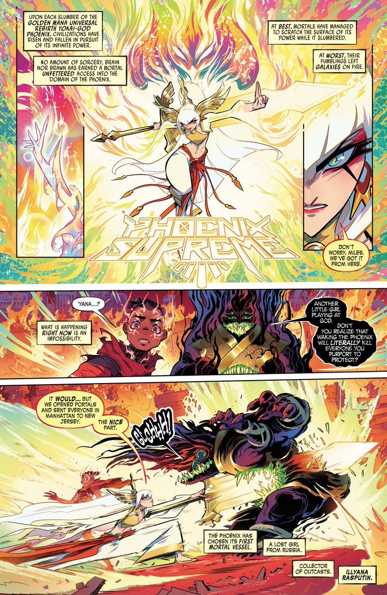 ReignOfPride's tweet photo. I already love Magik in this new Web of Destiny Manga https://t.co/u9IAYRNfq6