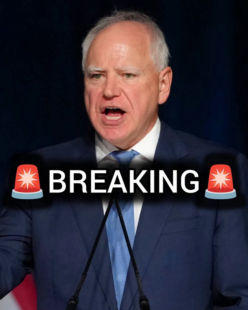 Emmaiid11's tweet photo. 🚨BREAKING: Articles of impeachment have been officially introduced against Minnesota Gov. Tim Walz. https://t.co/uVe3nhkSoc