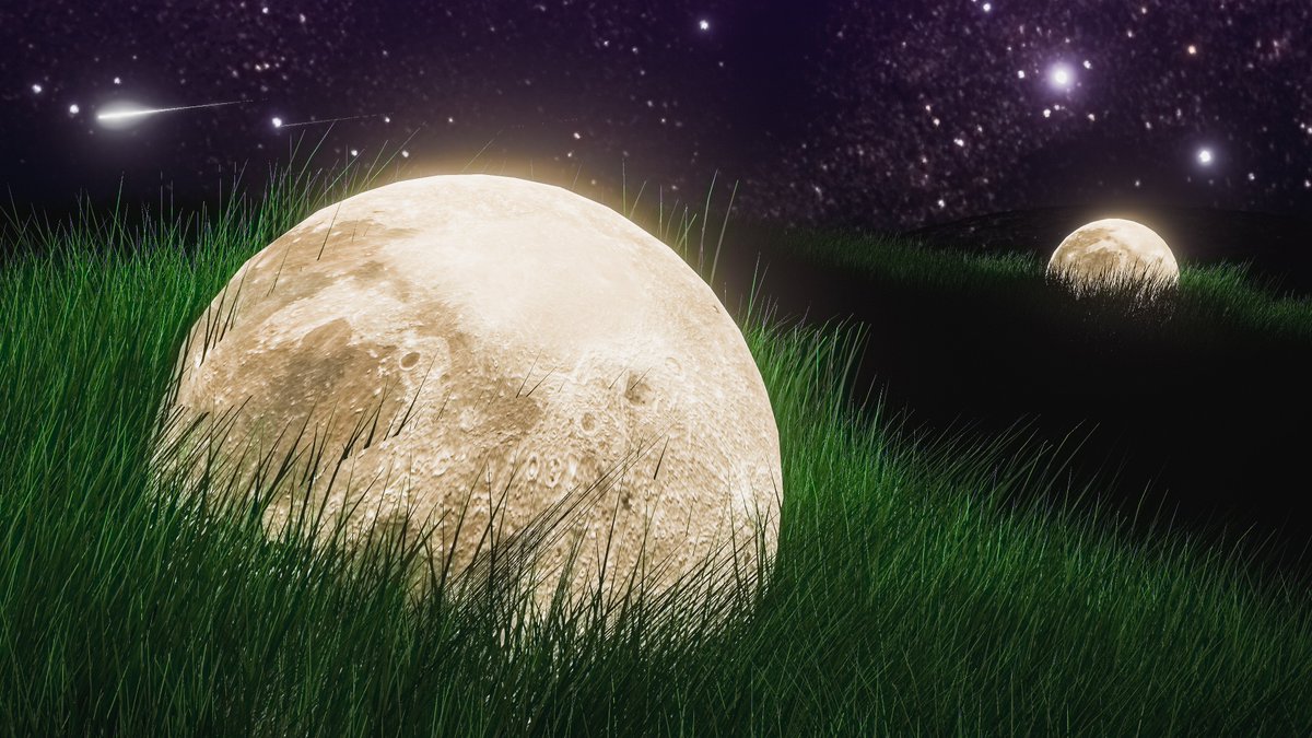Neomance's tweet photo. Moon Fields Under The Stars
星の下の月野

World : Moon Field
Author : Rusty Beans

#VRChat_world紹介 #Neo写真 https://t.co/duhemCk0c5