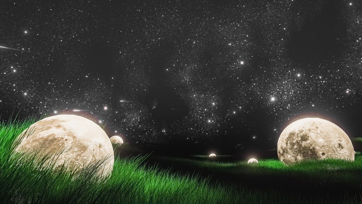 Neomance's tweet photo. Moon Fields Under The Stars
星の下の月野

World : Moon Field
Author : Rusty Beans

#VRChat_world紹介 #Neo写真 https://t.co/duhemCk0c5