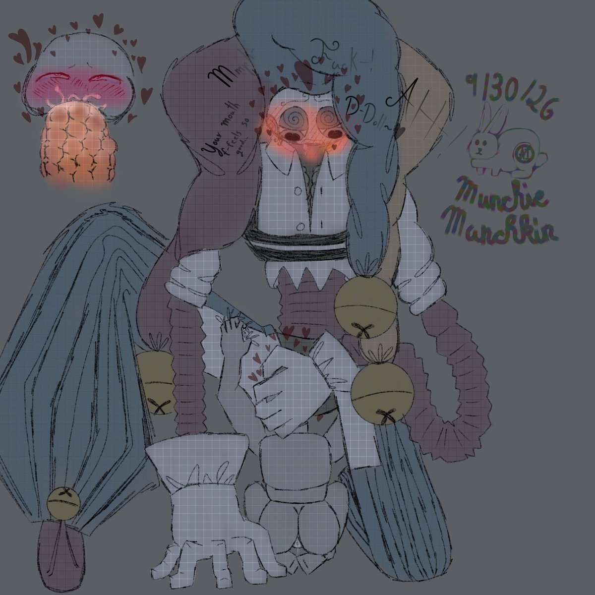munchiemunvhkin's tweet photo. Giving Mascot proto the attention he deserves. (NSFW warning) #prototype1006 https://t.co/H72YZu6vA2