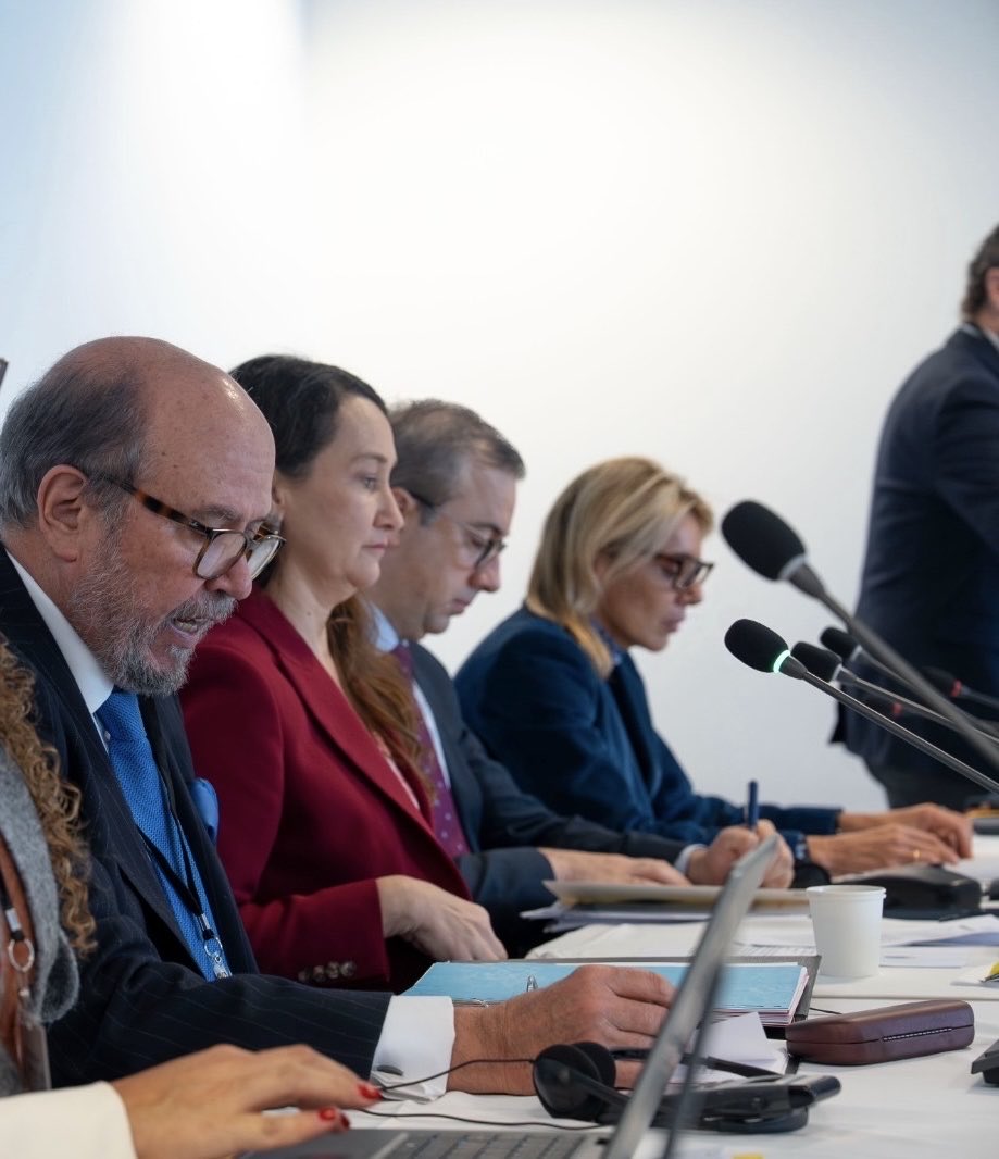 SilviaOECD's tweet photo. Opening of the Steering Group of the @OECD LAC Regional Programme in Montevideo, 10 years on. Our task now: turn momentum into results.
Also met Paraguay’s Vice Minister of Economy, Gerardo Ruiz Díaz, to discuss OECD support for the country’s reforms. @MEF_Paraguay https://t.co/44uETDEtTU