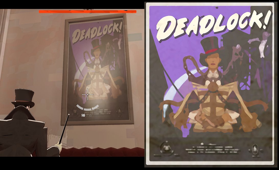 pinewabble's tweet photo. @caprishunex I feel like its possible, especially with this poster being plastered on the theater. 
Like I wouldn't be surprised if Sinclairs are supposed to look like them? https://t.co/RlkujwdhRU