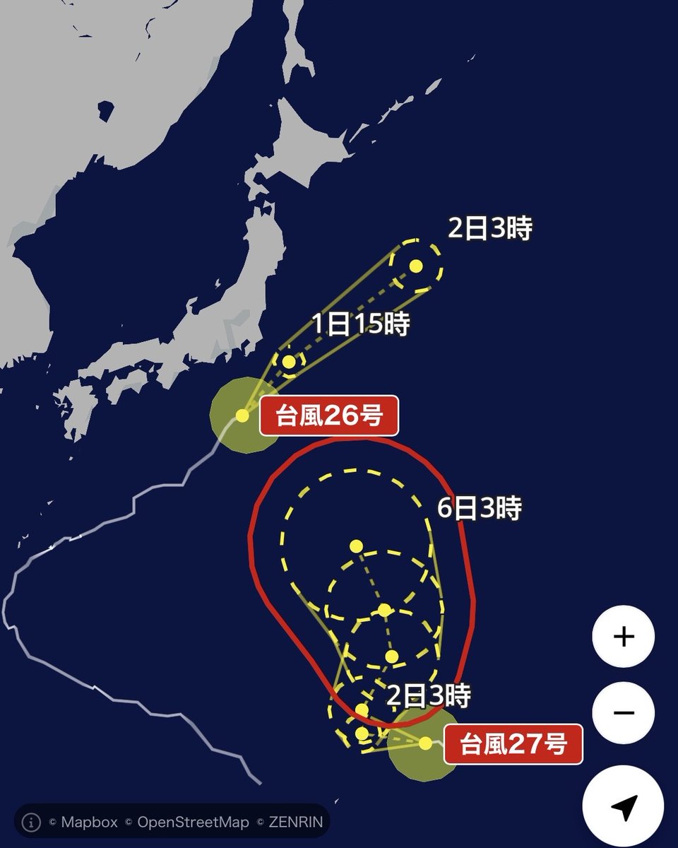 nhk_news's tweet photo. 台風27号が発生しました

今後北上する見込みで、気象庁は、今後の情報に注意するよう呼びかけています

https://t.co/lveHsAAnqF

雨雲レーダーや台風進路など最新情報はニュース防災アプリでご確認ください↓ https://t.co/oNg3XNNETY