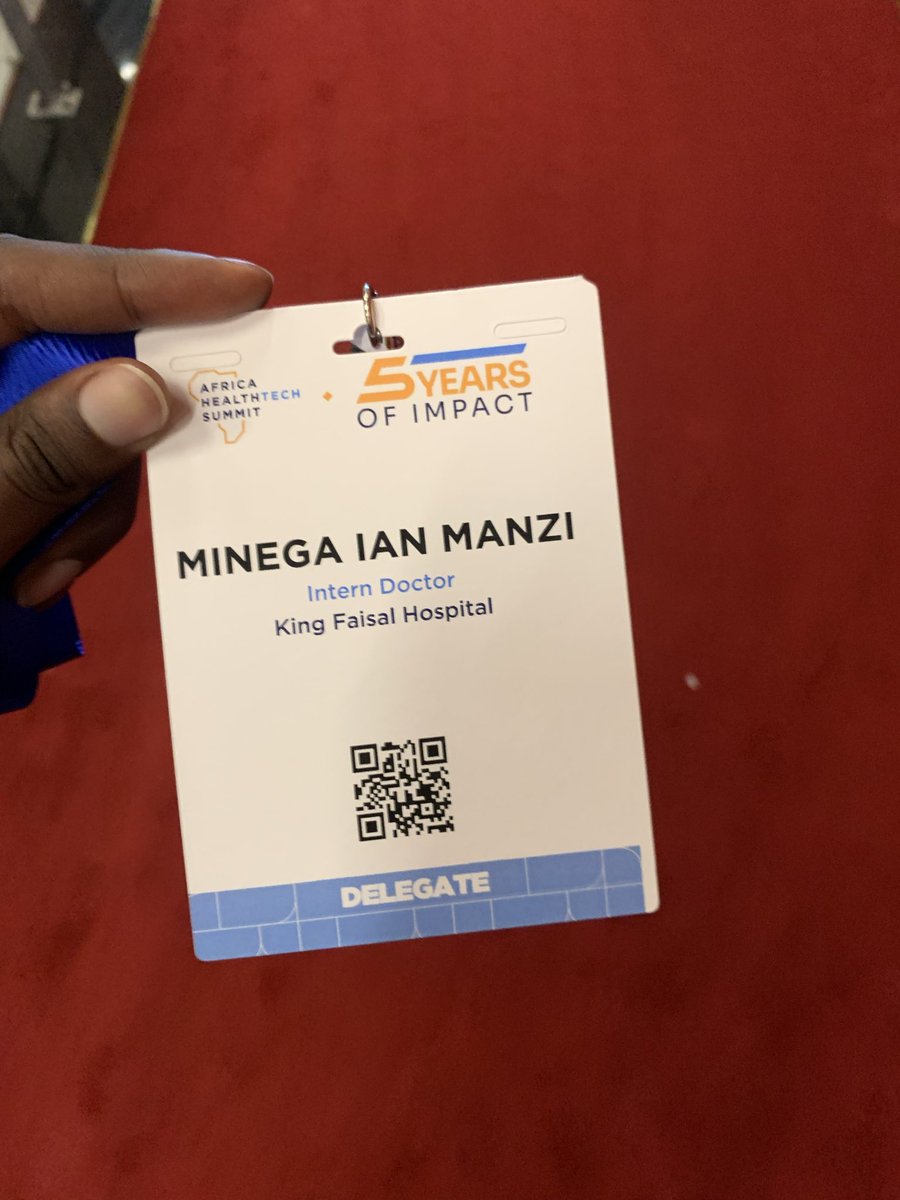 manzi_ian1's tweet photo. It was my pleasure to have been invited to the Africa HealthTech Summit (AHTS) to celebrate 5 years of Impact in Africa and to be in the same room as global innovators and pioneers of technology in health provision
#ahts5 #healthinnovation #healthsummit #collaboration https://t.co/fu66B3doUH