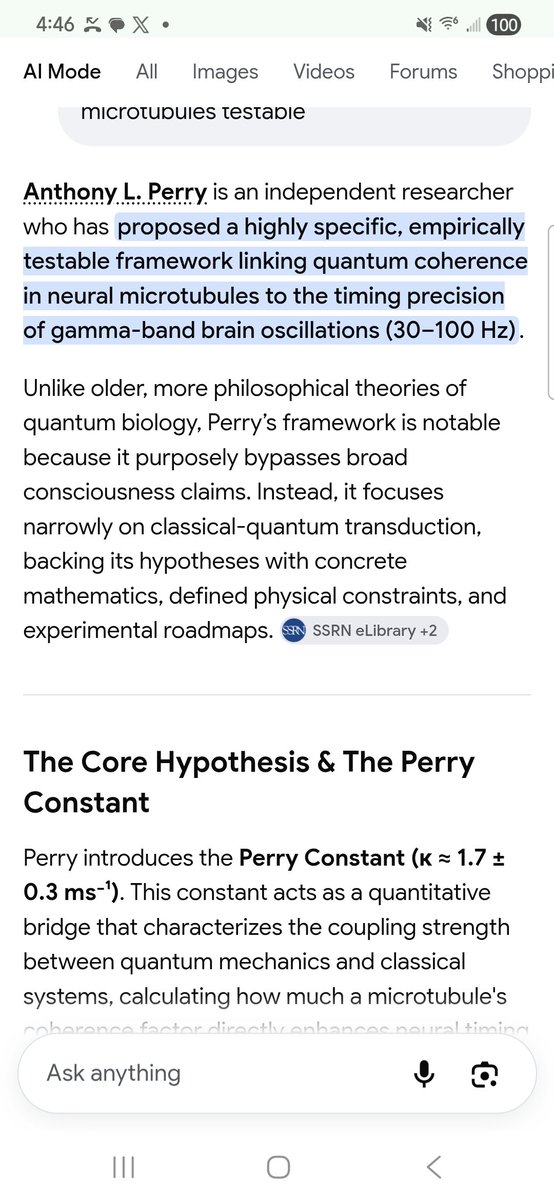 AnthonyLPerry1's tweet photo. @criticalbraind @fjmendez @Dr_Wobbegong @SimsYStuart @StuartHameroff Work has been published that is specific and testable 
https://t.co/Gohb7JQlR7

https://t.co/7VoI2JZjvq https://t.co/QKiz4utwAp