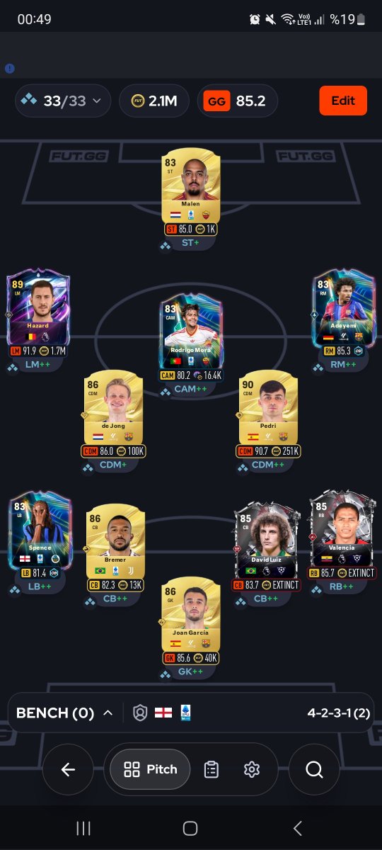 qr0s1907's tweet photo. @FutKene26 Şurda bi de jong yok onu almam lazım rivals ödülleri sırasında almak daha mantıklı olmaz mı https://t.co/5StWBXRZqa