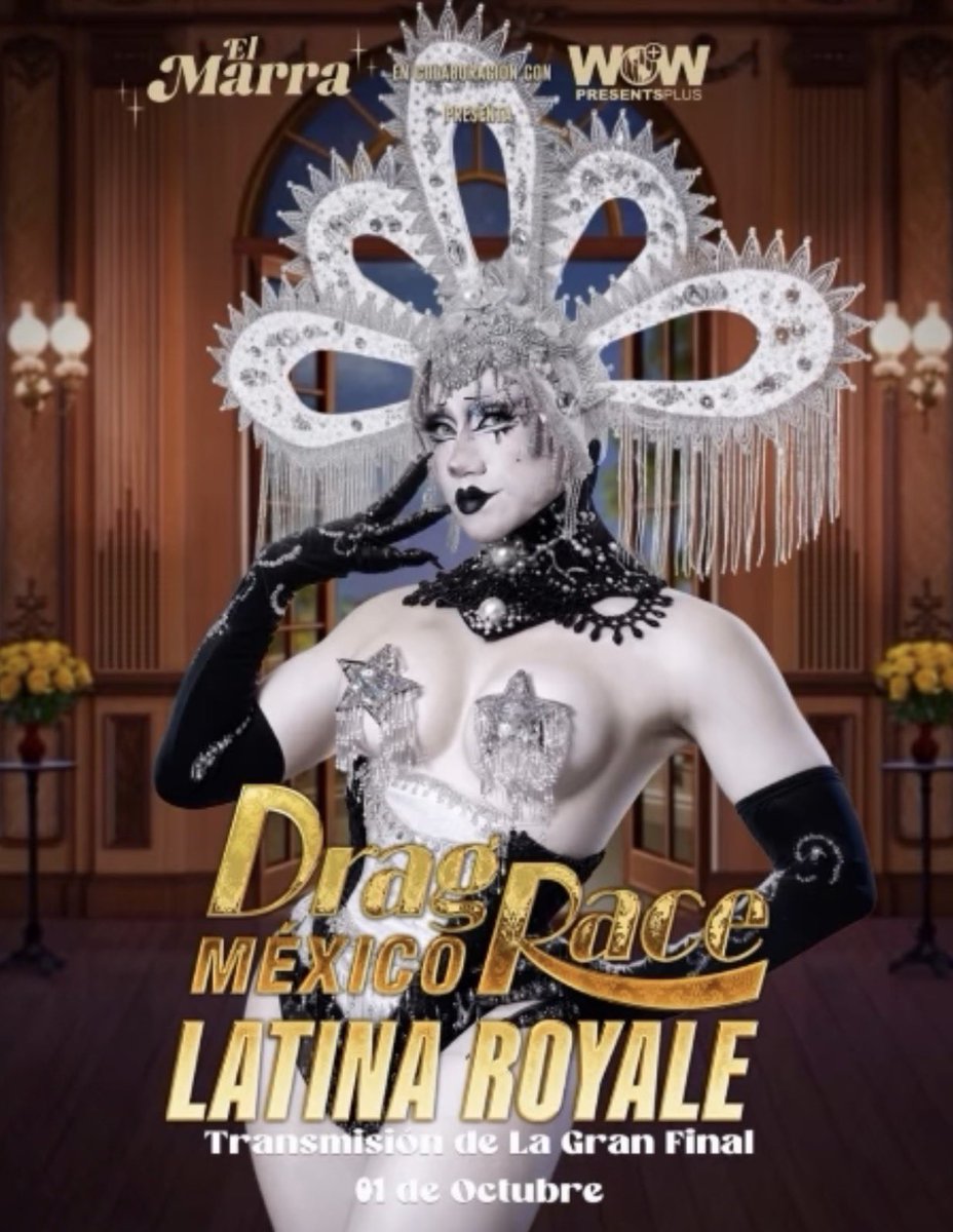 PixiePixiedrag's tweet photo. Mañana 1ro de Octubre tenemos
💫LA GRAN FINAL💫DRMX LATINA ROYALE🇲🇽
Para los que estén en CDMX lleguen a @elmarrasalon NO COVER a partir de las 7:30pm
Quién es tu favorita para la corona?👑 🧐
#dragracemexico #wowpresentsplus #wowpresentspluses https://t.co/KusZanH8ss