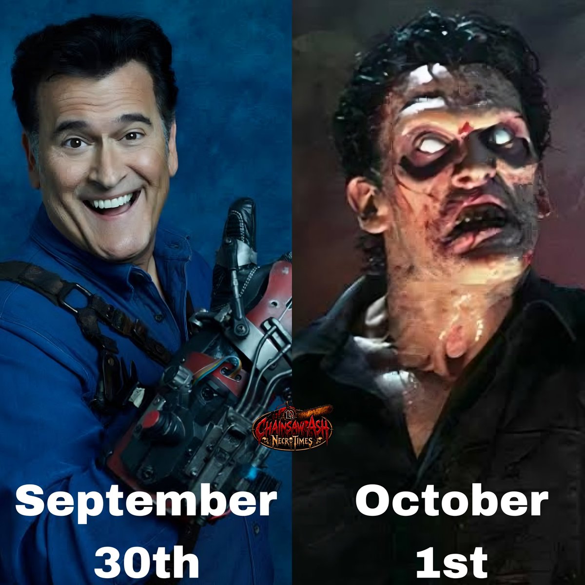 AshySlasheeDB's tweet photo. September 3Oth.         October 1st 🎃 https://t.co/tbdym7DLXA