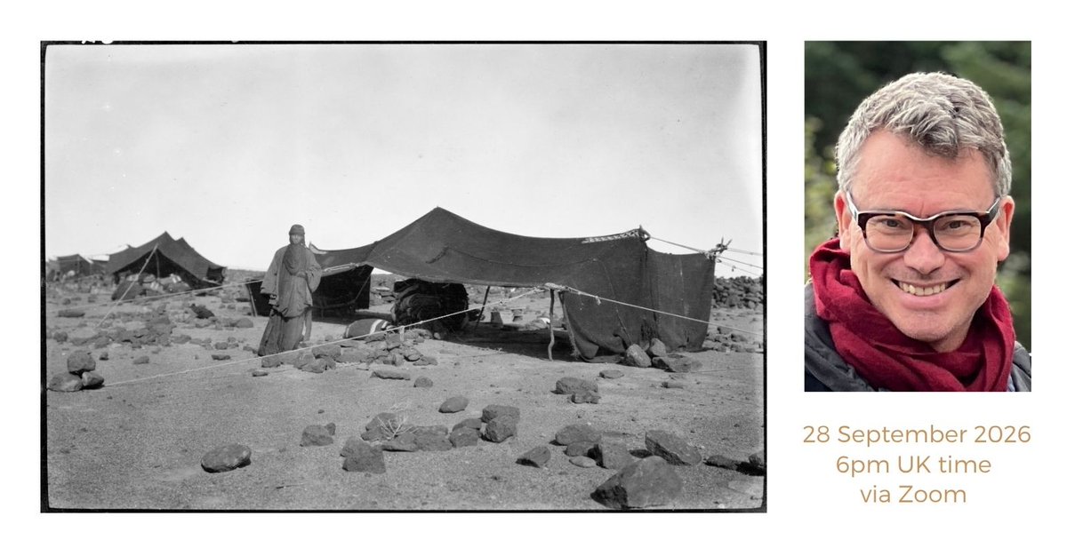 IASArabia's tweet photo. New IASA Lecture on our YouTube channel! 

"I am beginning to wonder what profit I shall get out of it all" Exploring Gertrude Bell's Journey to Arabia &amp; Its Significance by Professor Mark Jackson 

https://t.co/TWgokfzwmF https://t.co/NOoIMjUUeW