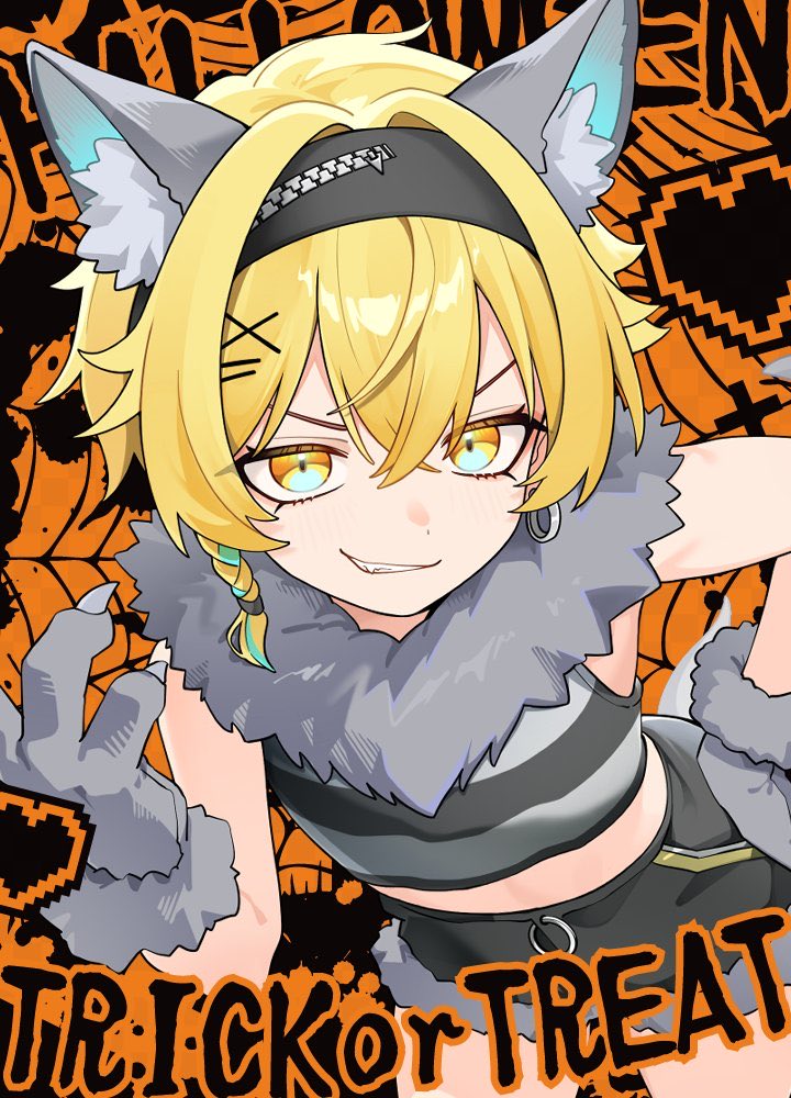 matsuki_noi's tweet photo. おはのe〜☀️
10月はハロウィンがあるから好きすき！
寒くなってきたから暖かくしてやってこ👻

#おはようVTuber https://t.co/TM4AvWtou3