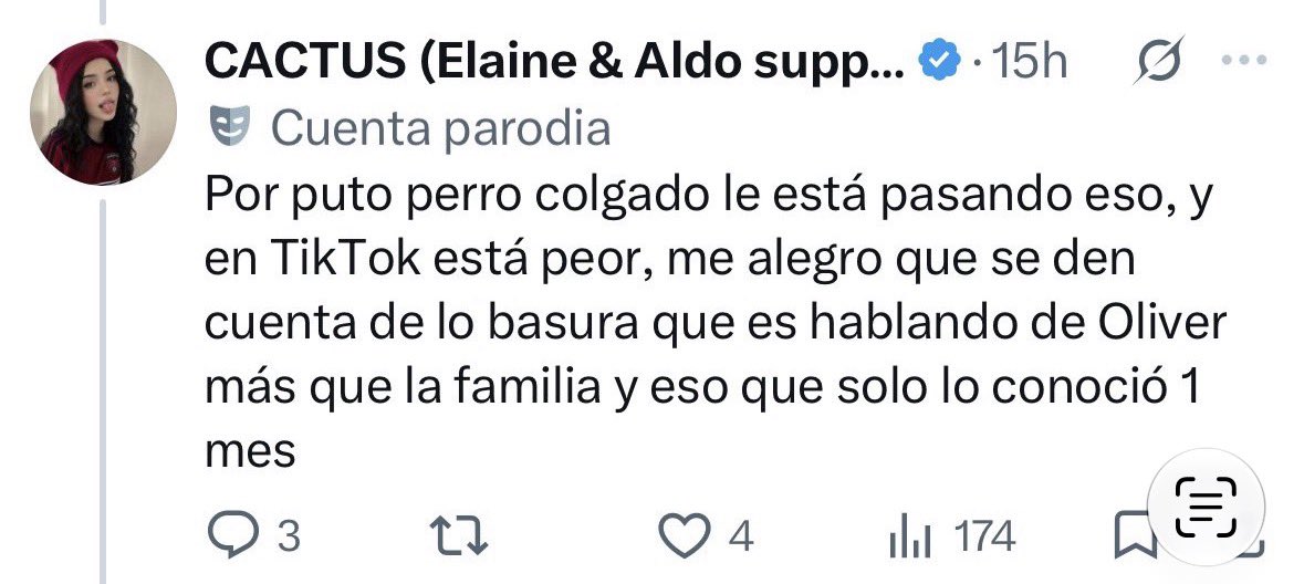 MAB1640's tweet photo. @lavenderlipa Y si quieres tengo más pruebas del fandom que pide respeto para una mujer cuando no les importa ofender y burlarse de quien sea https://t.co/m4L6cgZkfS