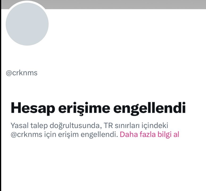 vespereso's tweet photo. İyi geceler, ben nam-ı diğer crknms. 
An itibariyle crknms hesabımın Tr de erişime engellendiğini öğrenmiş oldum. Artık bu hesapta olacağım. Destek olmak, takip etmek isteyenleri beklerim. 

Yılmayacağım, yıldıramayacaklar! https://t.co/m8l0UMDjQr
