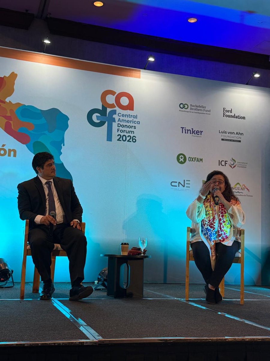 CDI_institute's tweet photo. La seguridad democrática es muy superior a la represión autoritaria. GLACSED lo demuestra al conectar soluciones que han probado ser efectivas. Gracias @SeaIF por la invitación a #CADF2026 donde  @CarlosAlvQ  compartió su análisis junto con Claudia Paz y Paz, ex fiscal general 🇬🇹 https://t.co/tIabIgL9e2