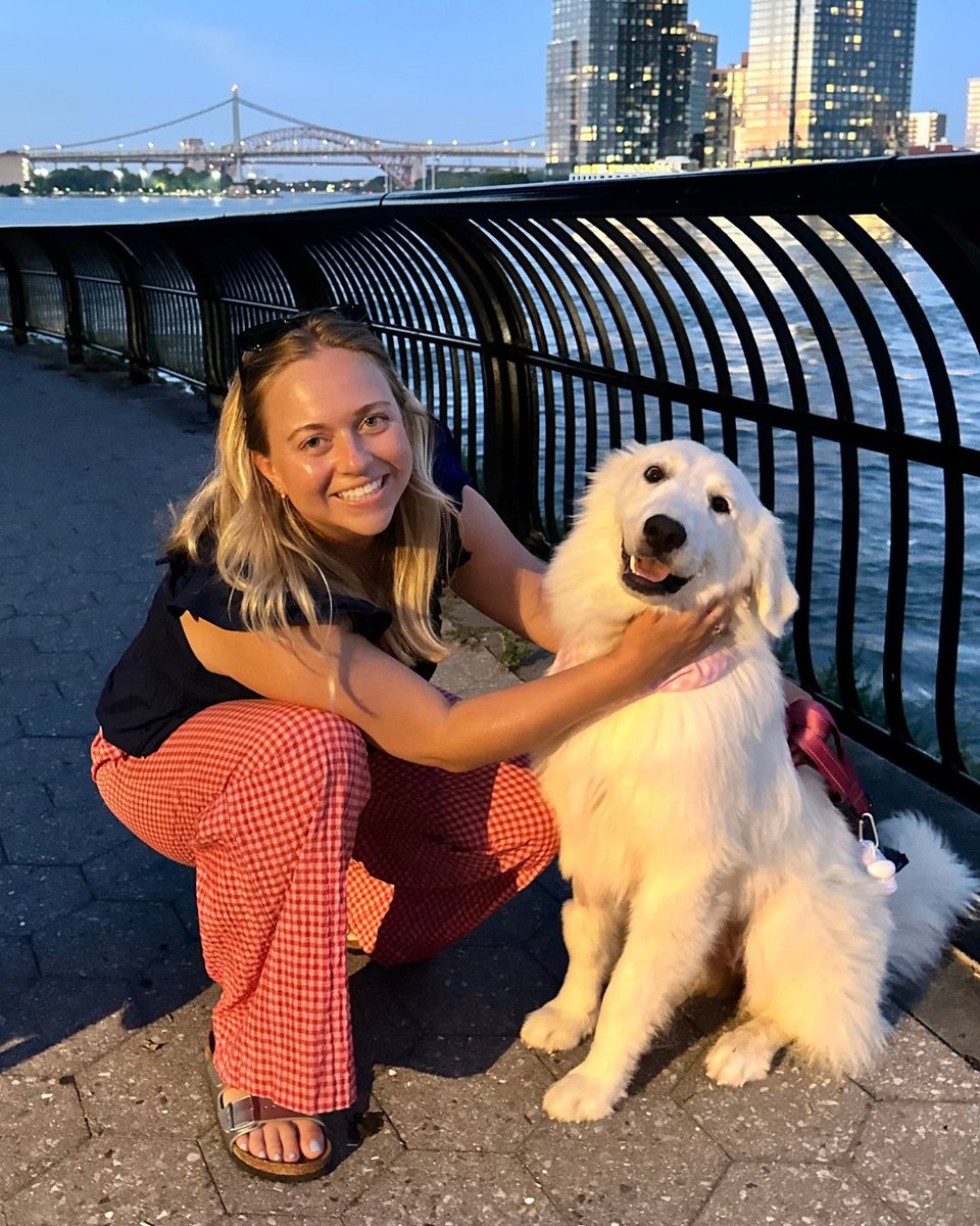 15outof10's tweet photo. This is Lindsey. She developed severe pneumonia while living in foster. Thanks to you, we were able to sponsor her emergency care, and she made a full recovery. Now she's living her best life as a city girl in the Big Apple alongside her new mom ❤️‍🩹 https://t.co/EBYOpv562E