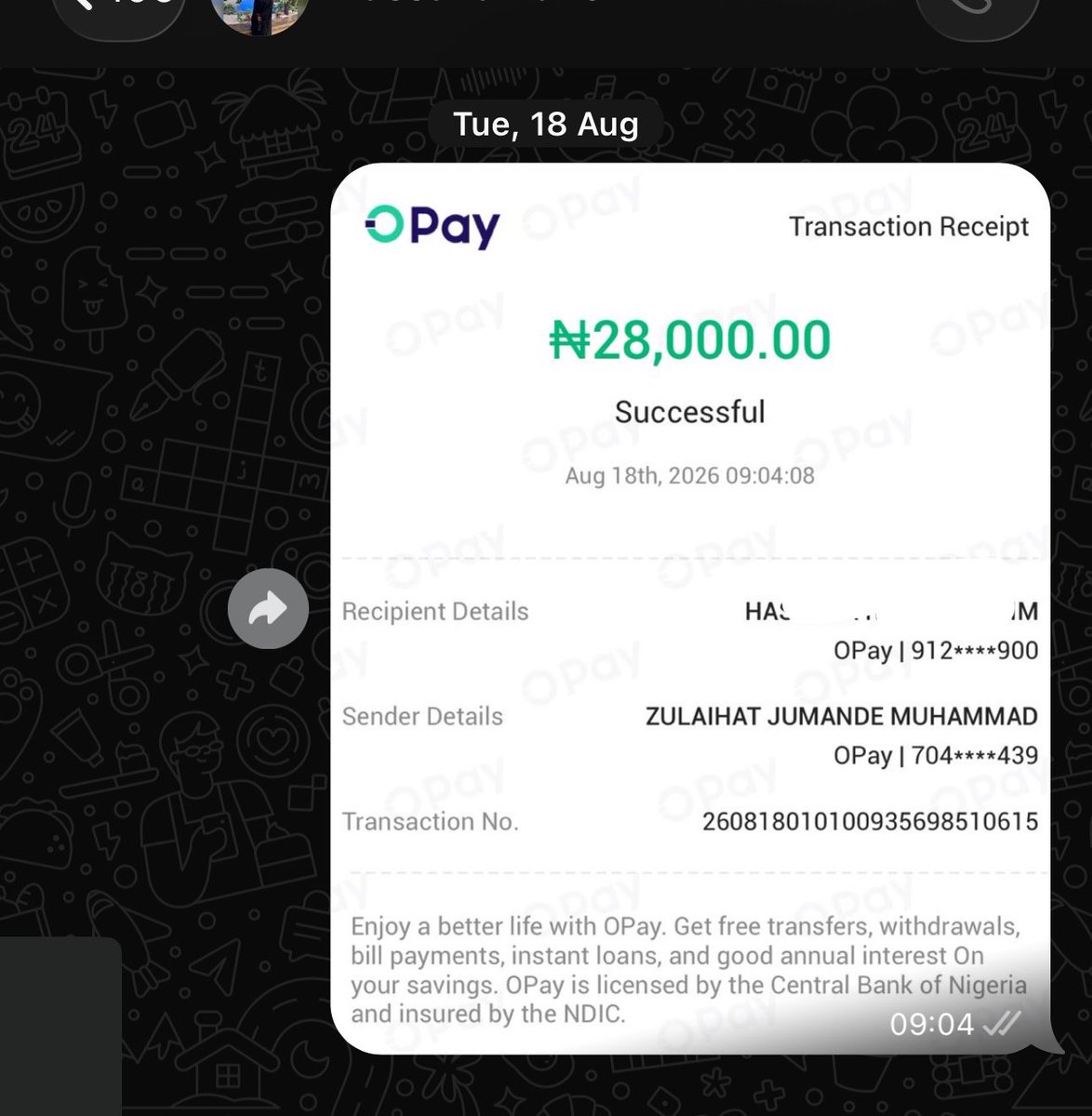 ZulaihatJumande's tweet photo. I paid 98k ma. When we first talked about the buy 1 get 3 it was 70k without delivery, then after some days she said its not available or something and said saidai buy 1 get 5 din at 98k with i topped the 28k and delivery sai sun dawo Nigeria. You can see the 2 transactions https://t.co/MkZEiUWLTu