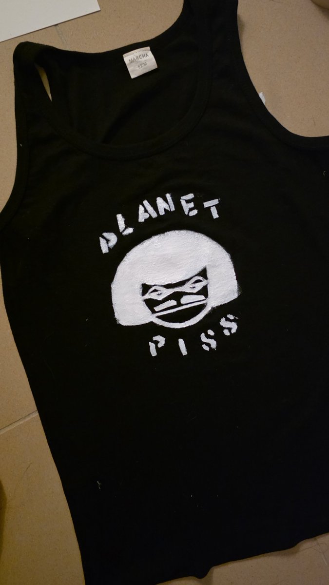 wennnkoo's tweet photo. I made a custom planet piss shirt bc i love planet piss and i love murderface mmmmm🤤🤤🤤🤤 https://t.co/fbjMu3GjQB