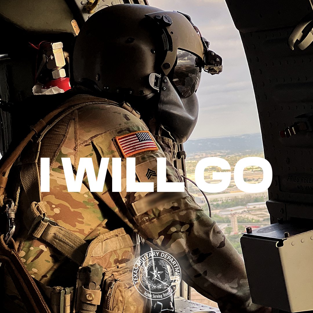 TXMilitary's tweet photo. Always Ready, Always There.

#TexasMilitaryDepartment # #DepartmentOfWar #Readiness #TexasNationalGuard https://t.co/79pfNsRzCs