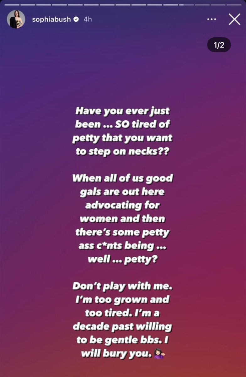 alikriegys's tweet photo. how are you supposed to be cordial (at the very least) with your stepchildren’s mother when you called her a petty ass cunt on your instagram story 😭 https://t.co/cjnM1qzOBw