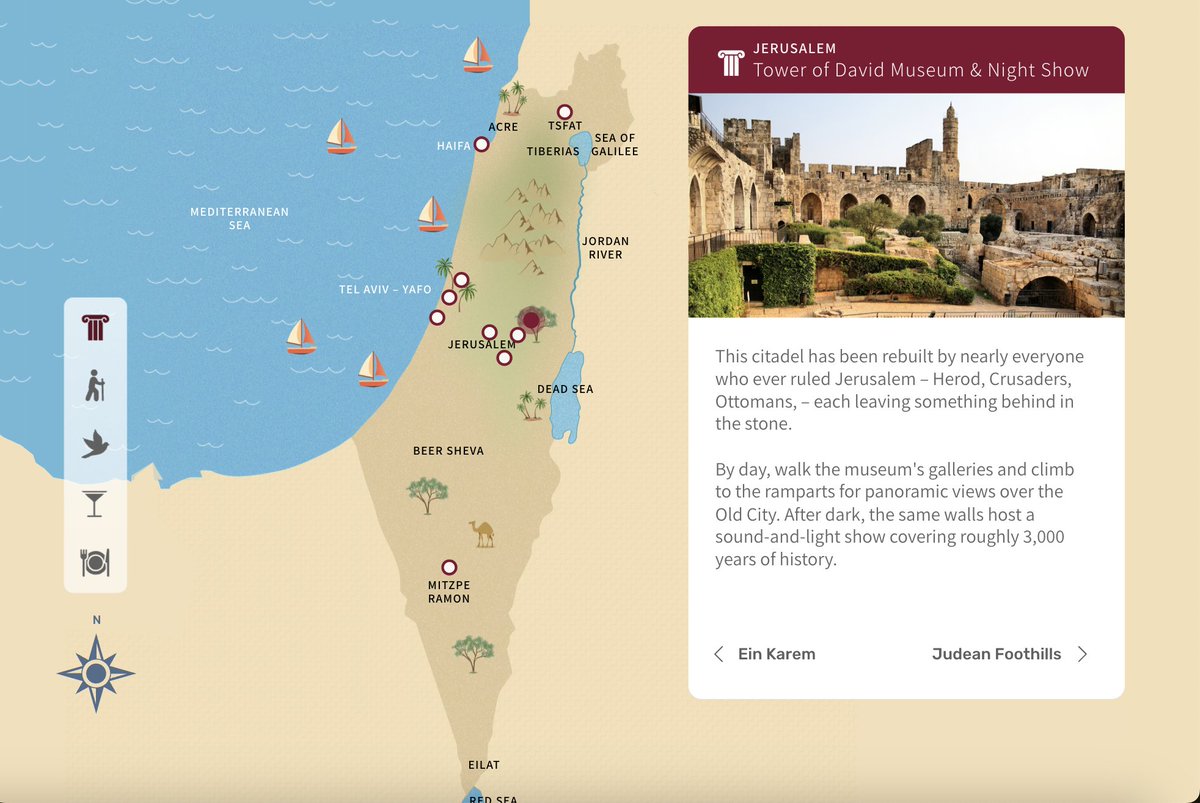prem_thakker's tweet photo. The Los Angeles Times is running a full webpage advertisement promoting tourism to Israel.

The ad is backed by the Israeli Ministry of Tourism.

The ad also includes a map of Israel that erases Palestine. https://t.co/Yzijibt9Cs