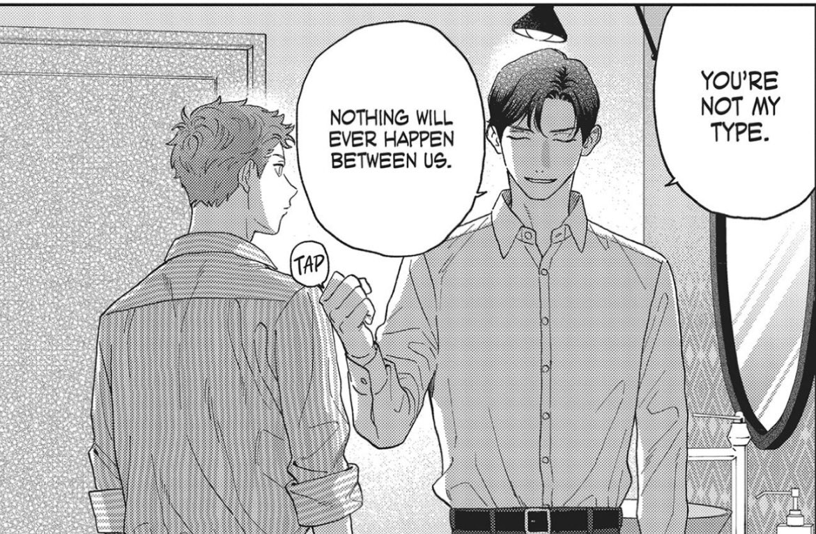 Pinkunicorn_02's tweet photo. It was nice seeing everything play out 💞🤭 I really enjoyed this BL manga. Can’t wait for Part 2! 😭💃🏽💞 https://t.co/62nNyJRvv1