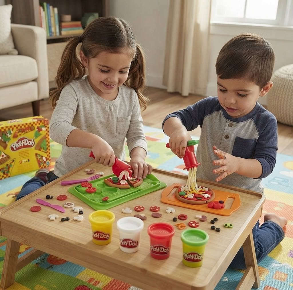 realballadolla's tweet photo. Early Prime Big Deal! Play-Doh Pizza Slice Playset for $14.99! So cute! 🍕 #ad https://t.co/KrBnUynp8d #playdoh #deals #childrenstoys #toydeals #primedeals https://t.co/eMI6c0yDTD