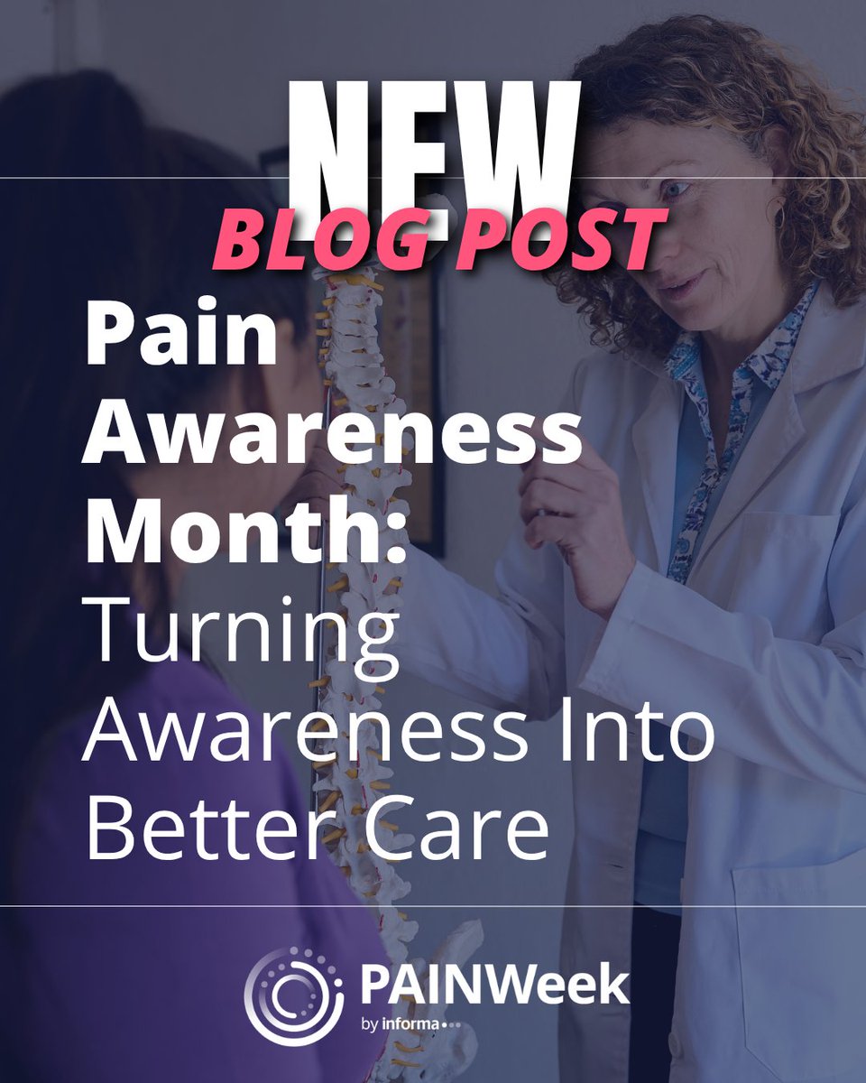 PAINWeek's tweet photo. 🩺Pain Awareness Month: Turning Awareness Into Better Care
https://t.co/HIaeqmgl75
💡 PAINWeek Replay: 65+ hrs of expert education, 62.75 CME/CE credits, on demand. https://t.co/aeKDY4V82X https://t.co/KWFkWF14Tv