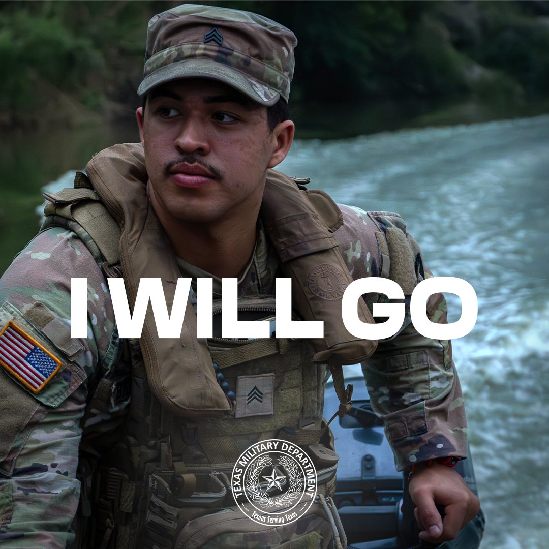 TXMilitary's tweet photo. Always Ready, Always There.

#TexasMilitaryDepartment # #DepartmentOfWar #Readiness #TexasNationalGuard https://t.co/79pfNsRzCs