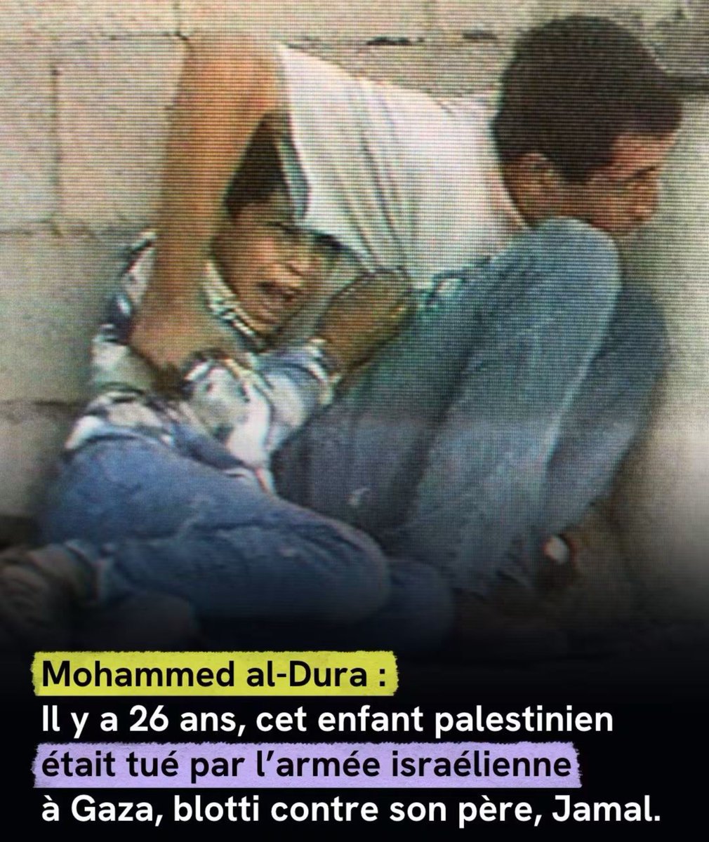 AlgeriaBoussada's tweet photo. Cette photo a été prise le 30 septembre 2000. 
26 ans après israel continu ses massacres en toute impunité à l'encontre du peuple Palestinien https://t.co/zkHrKQsUCP