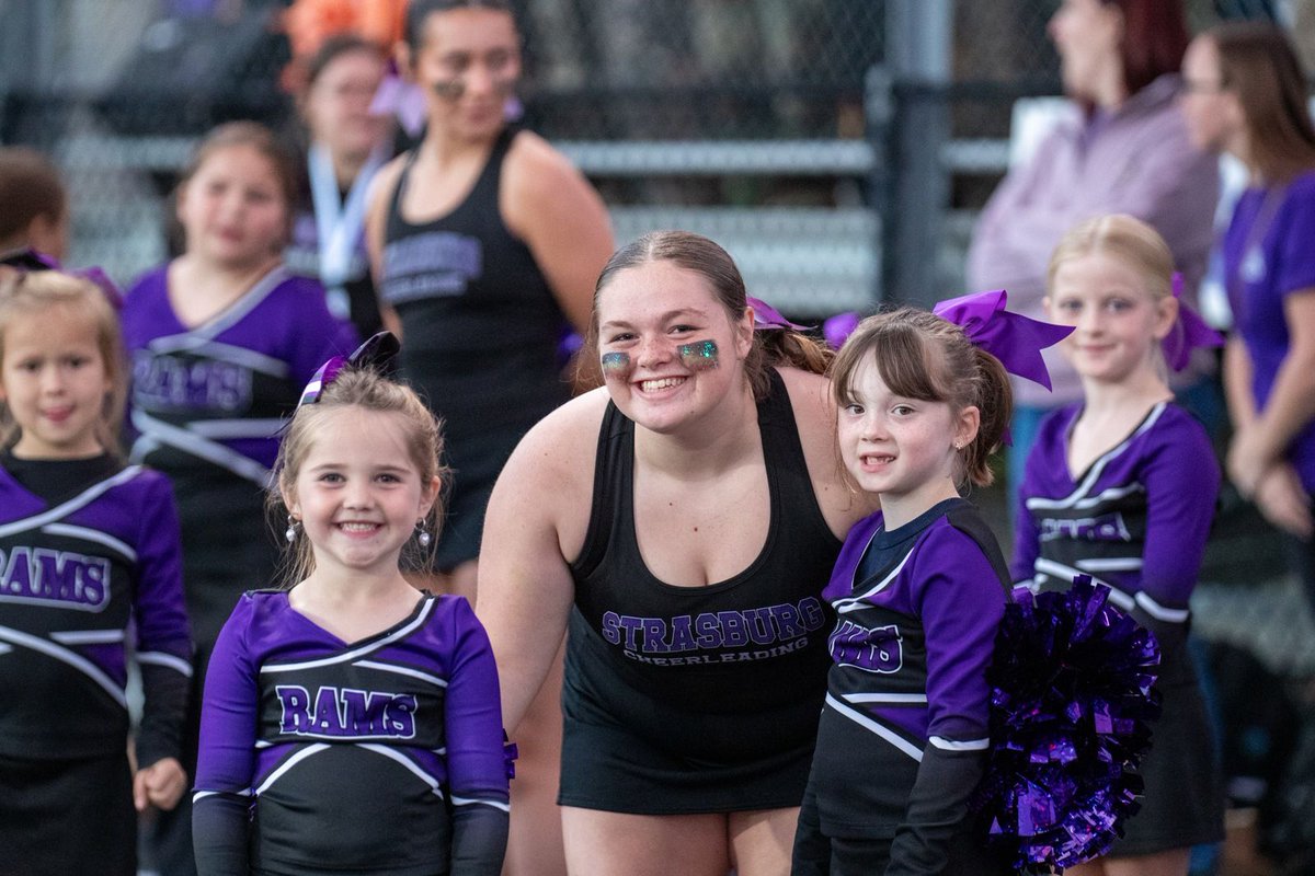 AaronKDesigns's tweet photo. Little Rams. Big memories. 💜🏈📣

Youth Night brought football and cheer together—and these smiles deserve a spot beyond the camera roll. What was your favorite part of the night?

Find your favorites and purchase photos: https://t.co/BJyRnSQZJv

#StrasburgRams #YouthNight #fn5gl #entry