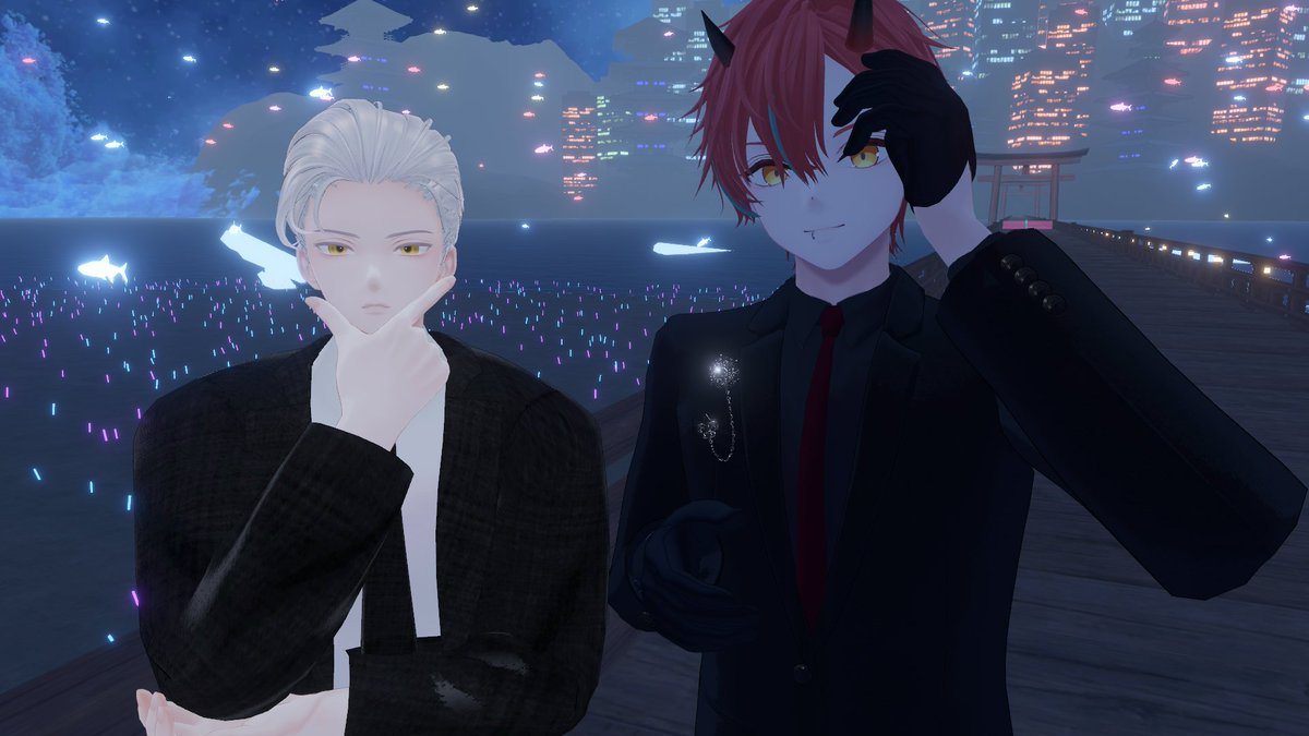QingTai14535's tweet photo. #VRChat 
#超かぐや姫
残り写真の供養！また撮りたいよ…
またログインするときまでしばらく…
子ウサギ共いいこにしとけよ！ https://t.co/6IEiuQpmj7