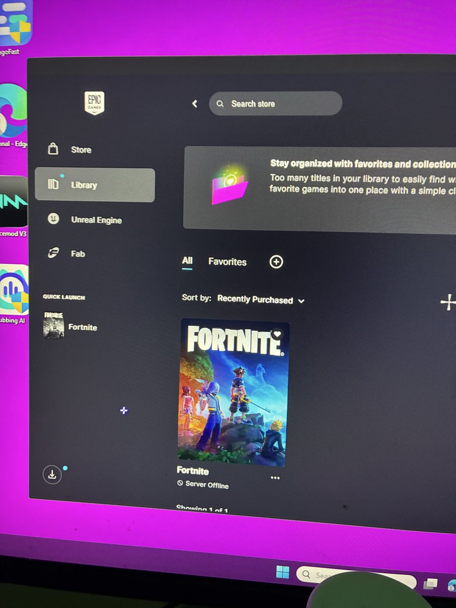ChrisMcGee94015's tweet photo. @Fortnite Fix your game https://t.co/gYBff11Luh
