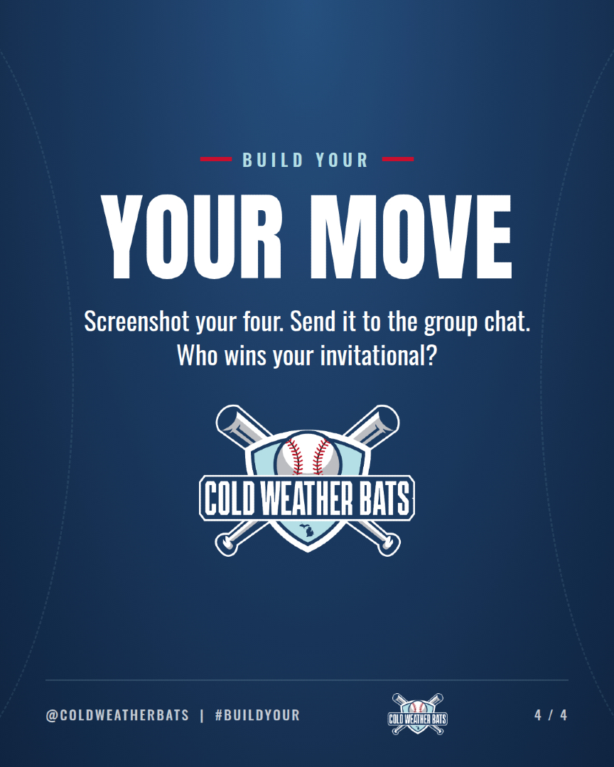 ColdWeatherBats's tweet photo. Build your four-team invitational. One Michigan state champion from each era: the '70s and '80s, the '90s, the 2000s, and the 2010s and '20s. Four teams, one weekend. Pick your four, tell us who wins it, and send this to the friend who will pick all Catholic League teams.

#BuildYour #MIBaseball #ColdWeatherBats
