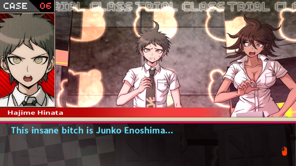 aRandom_acc_'s tweet photo. God I forgot Hajime fucking says this LMAO

#Randomsdr2 https://t.co/06HLFEk4xu