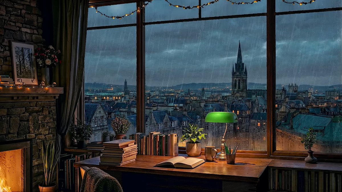 e64f4cd8467e413's tweet photo. This fresh spell of drizzly rain makes the streets a bit slick—staying cozy indoors while sipping warm tea, and jotting down tiny daily notes. https://t.co/HzIpVOT47F